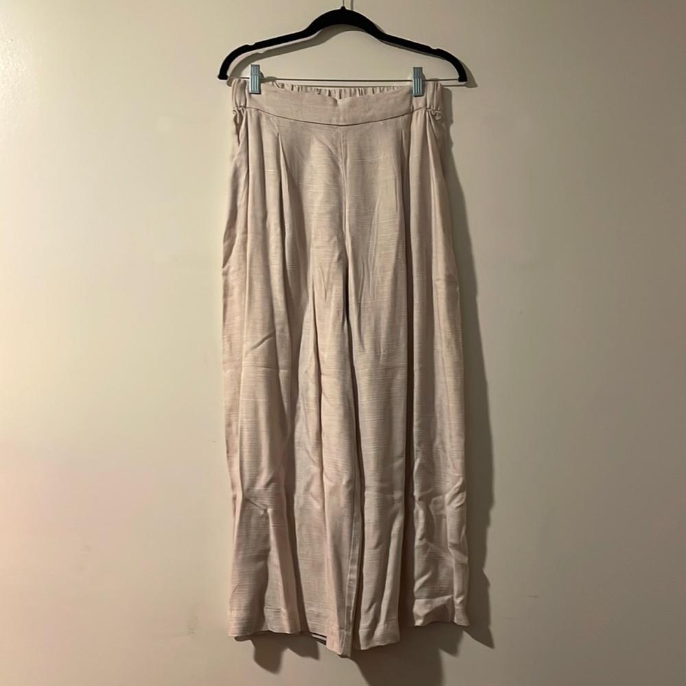 Tan loose pants